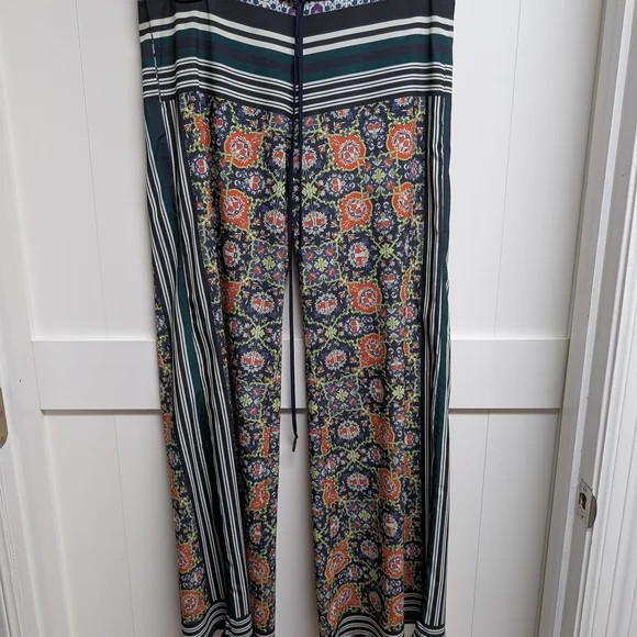 Clover Canyon Multicolor Floral Wide-Leg Pants - Picture 4 of 6
